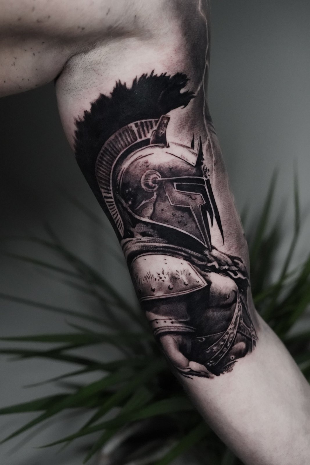 black and grey animal tattoo artist camden town